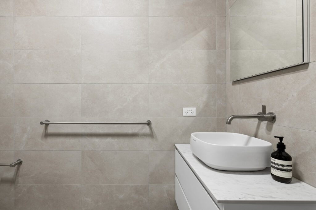 138 Roseberry Street AscotVale square basin with metal accents