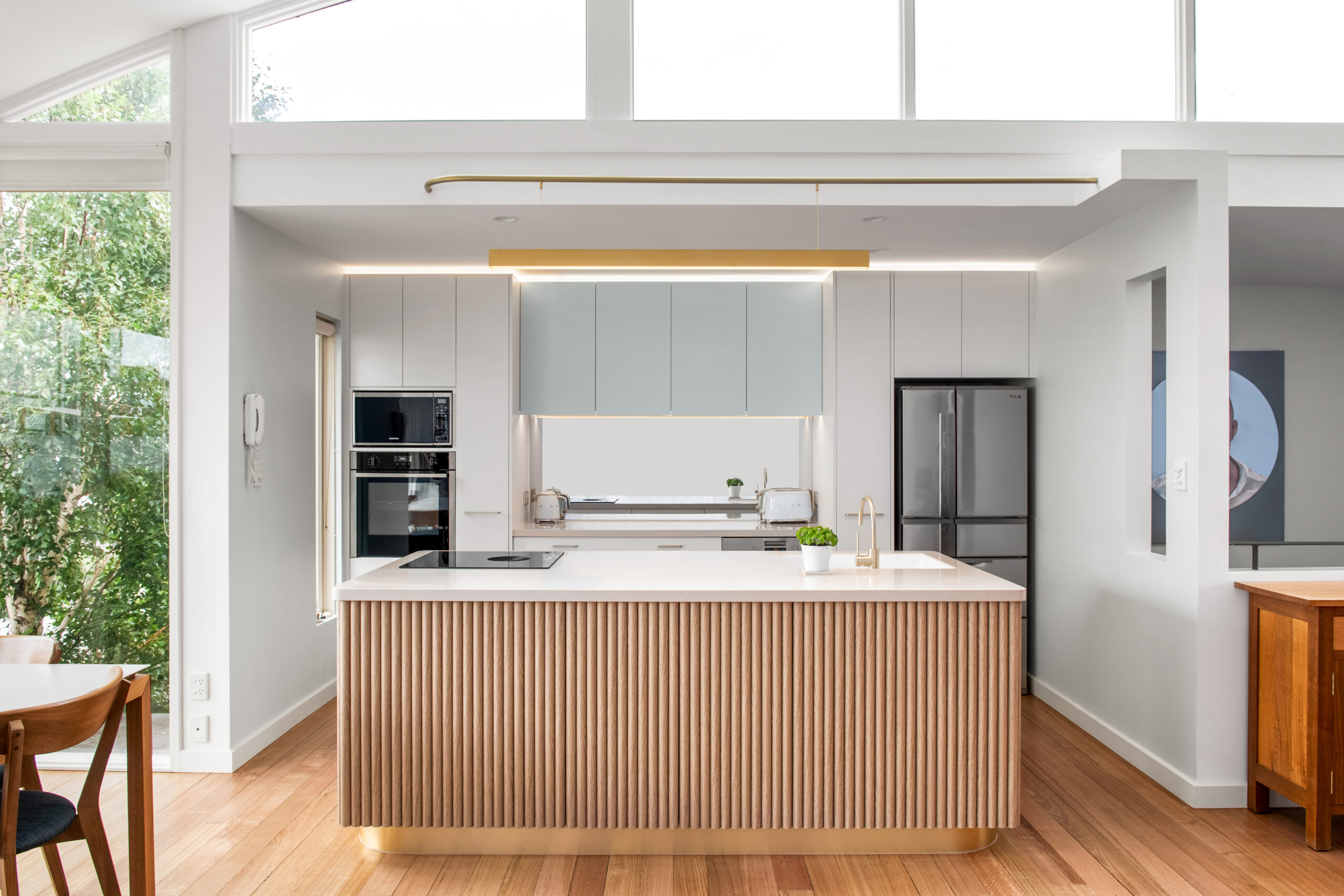 15 Alfred Street Richmond kitchen with timber island bench detail